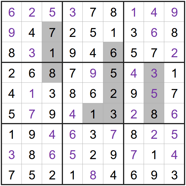 Addition Sudoku puzzle