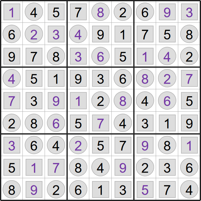 Odd-Even Sudoku puzzle