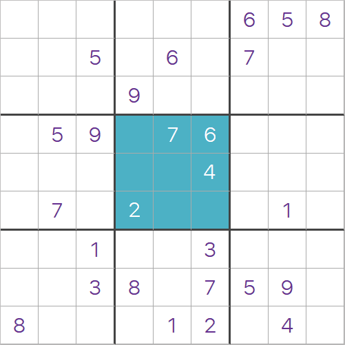 Sudoku puzzle