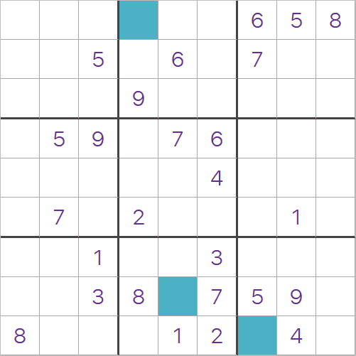 Sudoku puzzle