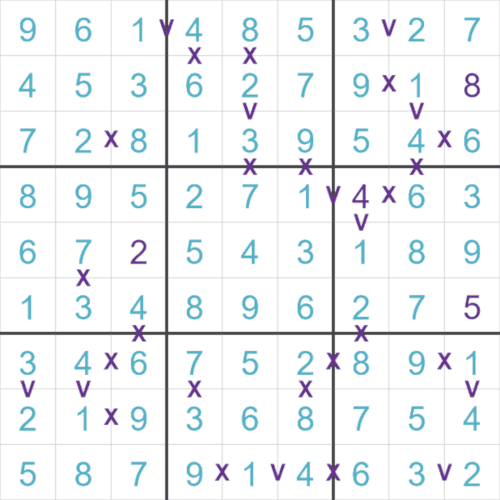 SudokuXV puzzle