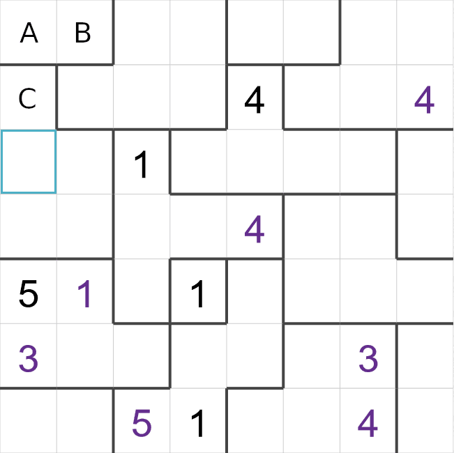 Suguru puzzle