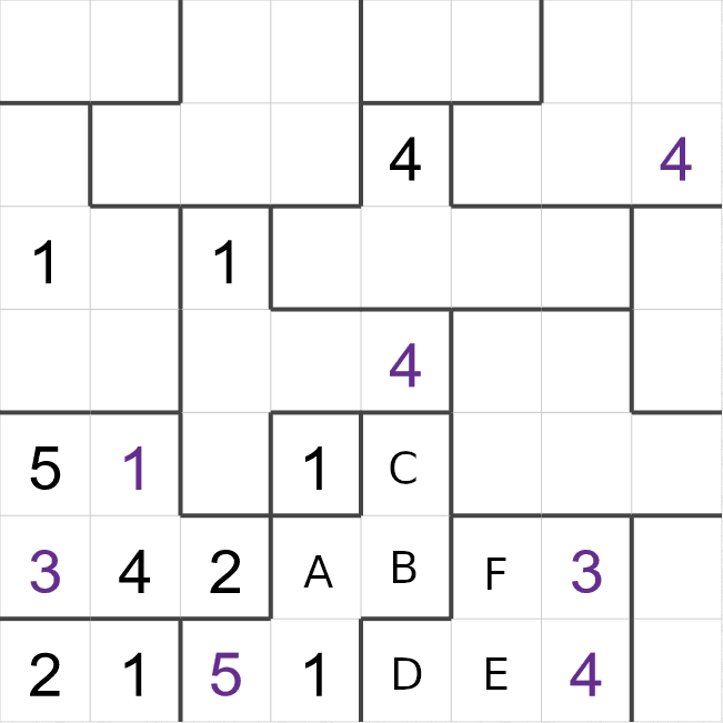 Suguru puzzle