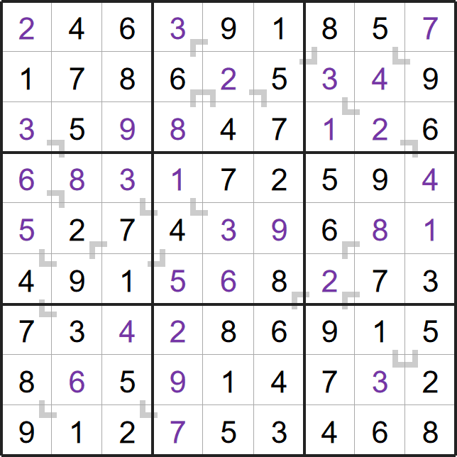 Vudoku puzzle